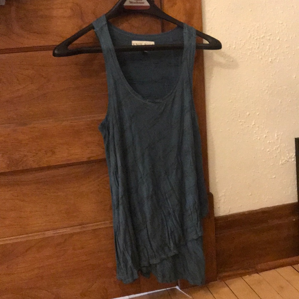 Blue Green Long Tank